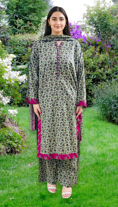 Elegant 3Pc Lawn Suits