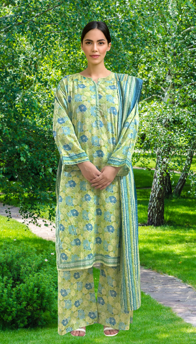 Elegant 3Pc Lawn Suits