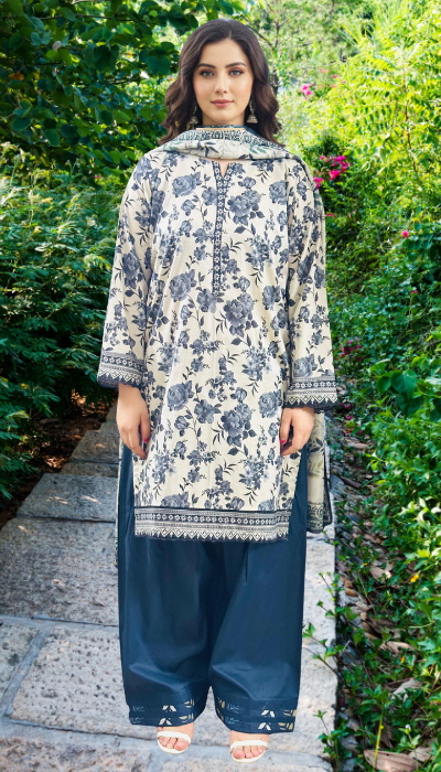 Elegant 3Pc Lawn Suits